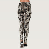 Faux Reticated Python Snake Skin Leggings (Achterkant)
