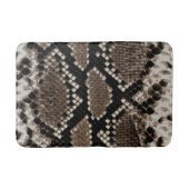 Faux Reticulate Python Bathroom Mat (Voorkant)