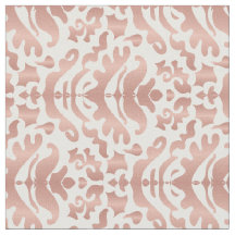 Faux Roos Gold Damask Patroon