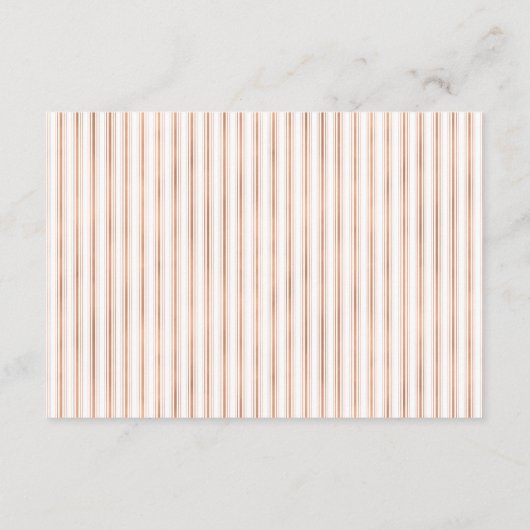 Faux Roos Gold Eiffel Tower Weddenschap Details Informatiekaartje (Achterkant)