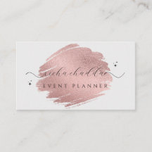 Faux Roos Gold op zacht grijs chique penseelstreek