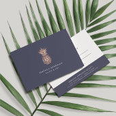 Faux Roos Gold Pineapple Cadeaubon