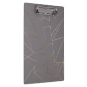 Faux roos goud elegant modern, minimalistisch meet klembord (Rechts)