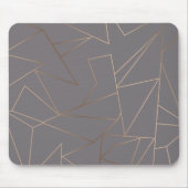 Faux roos goud elegant modern, minimalistisch meet muismat (Voorkant)