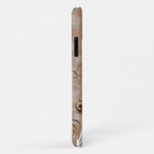 Faux Rose Gold Editable Name iPhone / coque ipad (Dos/Droite)