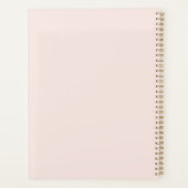 Faux rose gold effet pailleur Papillons & Texte pe (Dos)