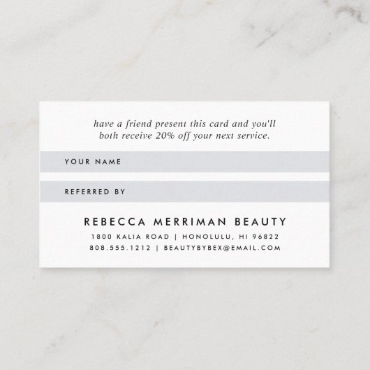 Faux Rose Gold Pineapple Carte de référence (Dos)