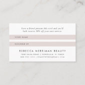 Faux Rose Gold Pineapple Carte de référence (Dos)