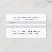 Faux Rose Gold Pineapple Carte de référence (Dos)