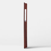 Faux Rosewood Case-Mate iPhone Case (Achterkant / Links)