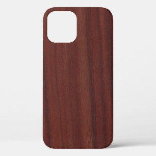 Faux Rosewood iPhone 12 Hoesje