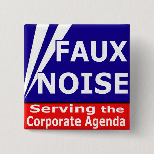 Faux-ruis ten dienste van de bedrijfsagenda vierkante button 5,1 cm