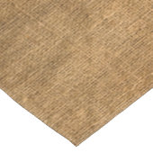 Faux Rustic Burlap Textielpatroon Tafelkleed (Gekanteld)