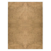 Faux Rustic Burlap Textielpatroon Tafelkleed (Voorkant)