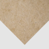 Faux Rustic Tan Kraft Paper Look Tissuepapier (Detail)