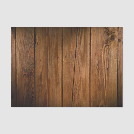 Faux Rustic Wood-ontkoppeling Tissuepapier (Voorkant)