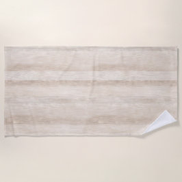 Faux rustiek crème hout strandlaken