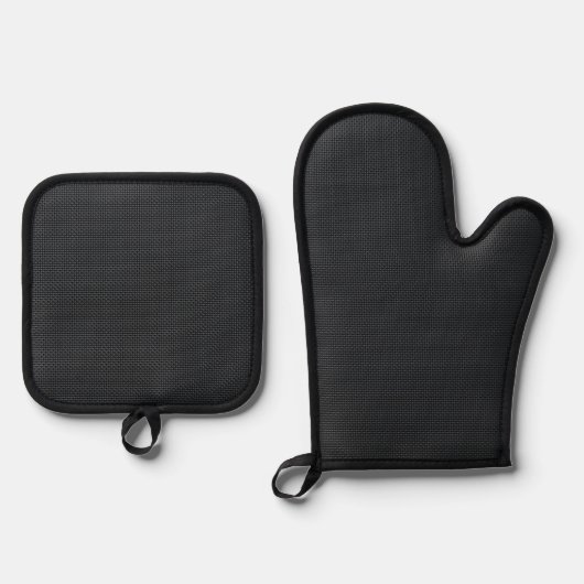 Faux rustieke crème roze rozenhout ovenwant & pannenlap set (Achterkant)