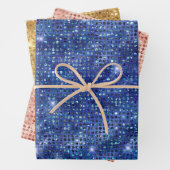 Faux Sequins Sparkle Inpakpapier Vel (In situ)