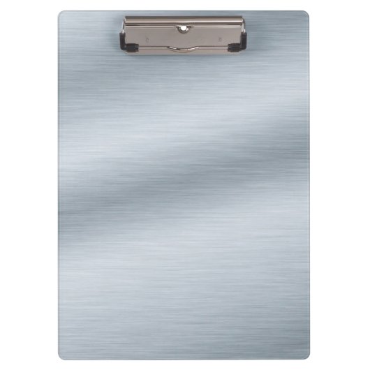 Faux Silver Achtergrond Klembord (Voorkant)