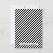 Faux Silver Glitter - 3x5 Afstuderen Aankondiging (Achterkant)