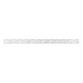Faux Silver Glitter look-like Stars Pattern Lint (Voorkant)
