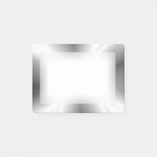 Faux Silver Metallic Post-it® notes (Voorkant)