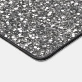 Faux Silver Parties scintillant Texture Look & Cus (Coin)