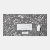 Faux Silver Parties scintillant Texture Look & Cus (Clavier et souris)