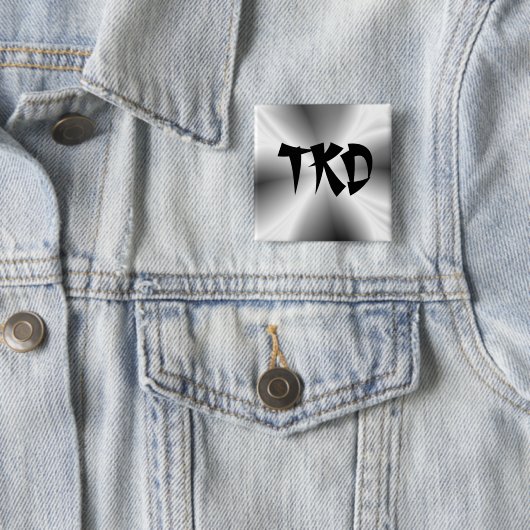 Faux Silver TKD Button (In situ)