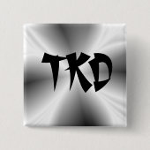 Faux Silver TKD Button (Voorkant)