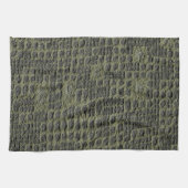 Faux Snake Skin Theedoek (Horizontaal)