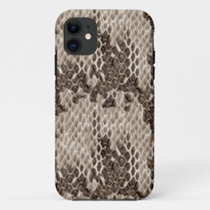 Faux Snakeskin-printer iPhone 11 Hoesje