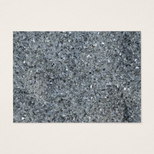 Faux Sparkle Bruiloft Charity Favor Kaart (Achterkant)