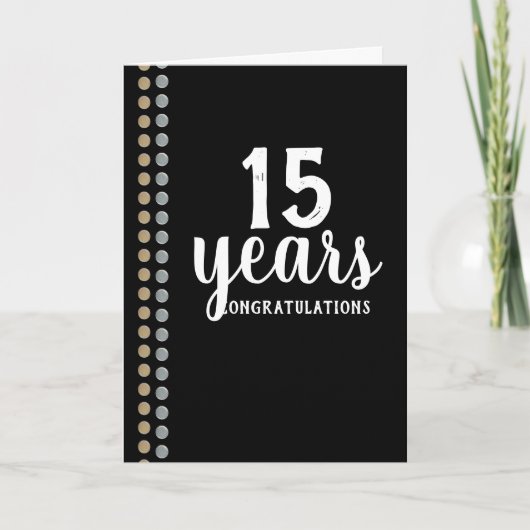 Faux stuks Universal Employed Year Kaart (Voorkant)