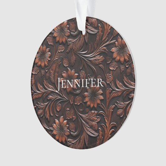 Faux Sud-Ouest Faux Brown Léon Fleur Nom (devant)