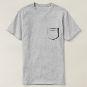 Faux T-shirt de poche