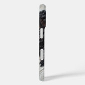 Faux Tooled Leather Koe Spotted Hide fur Case-Mate iPhone Case (Achterkant / Rechts)