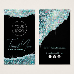 Faux turquoise iridescente parties scintillant ins