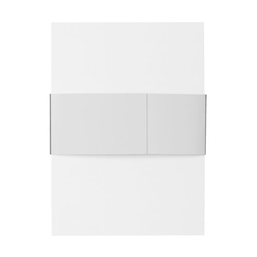 Faux Vellum Foto Elegant Script Bruiloft Uitnodigingen Wikkel (Achterkant Voorbeeld)