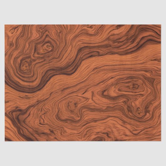 Faux Walnut Pattern  Tissuepapier (Voorkant)