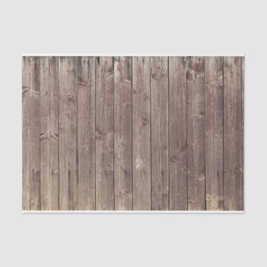 Faux Weathered Barn Wood Background Decoupage Tissuepapier (Voorkant)