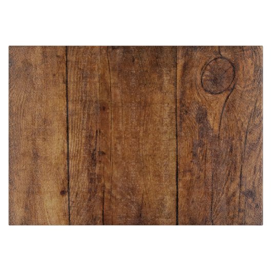 Faux Weathered Barn Wood Cutting Board Snijplank (Voorkant)