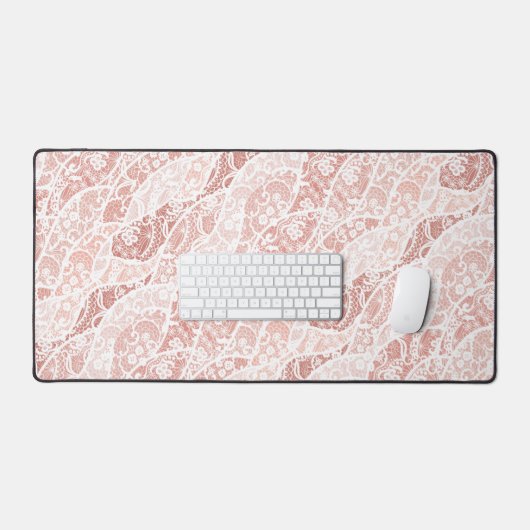 Faux White Lace Fishen Design moderne (Clavier et souris)