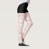 Faux White Lace Fishnet Leggings Funny (Rechts)