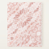Faux White Lace Fishnet Planner Cadeau (Dos)