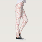 Faux White Lace Leggings Élégant (Droite)