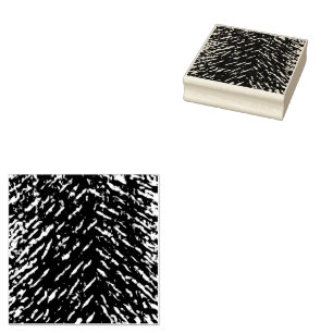 Faux Wolf Bont textuur Rubberstempel