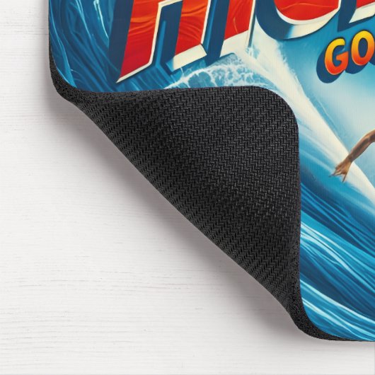 Faux Wrapped Canvas Print Muismat (Hoek)