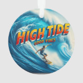 Faux Wrapped Canvas Print Ornament (achterkant)